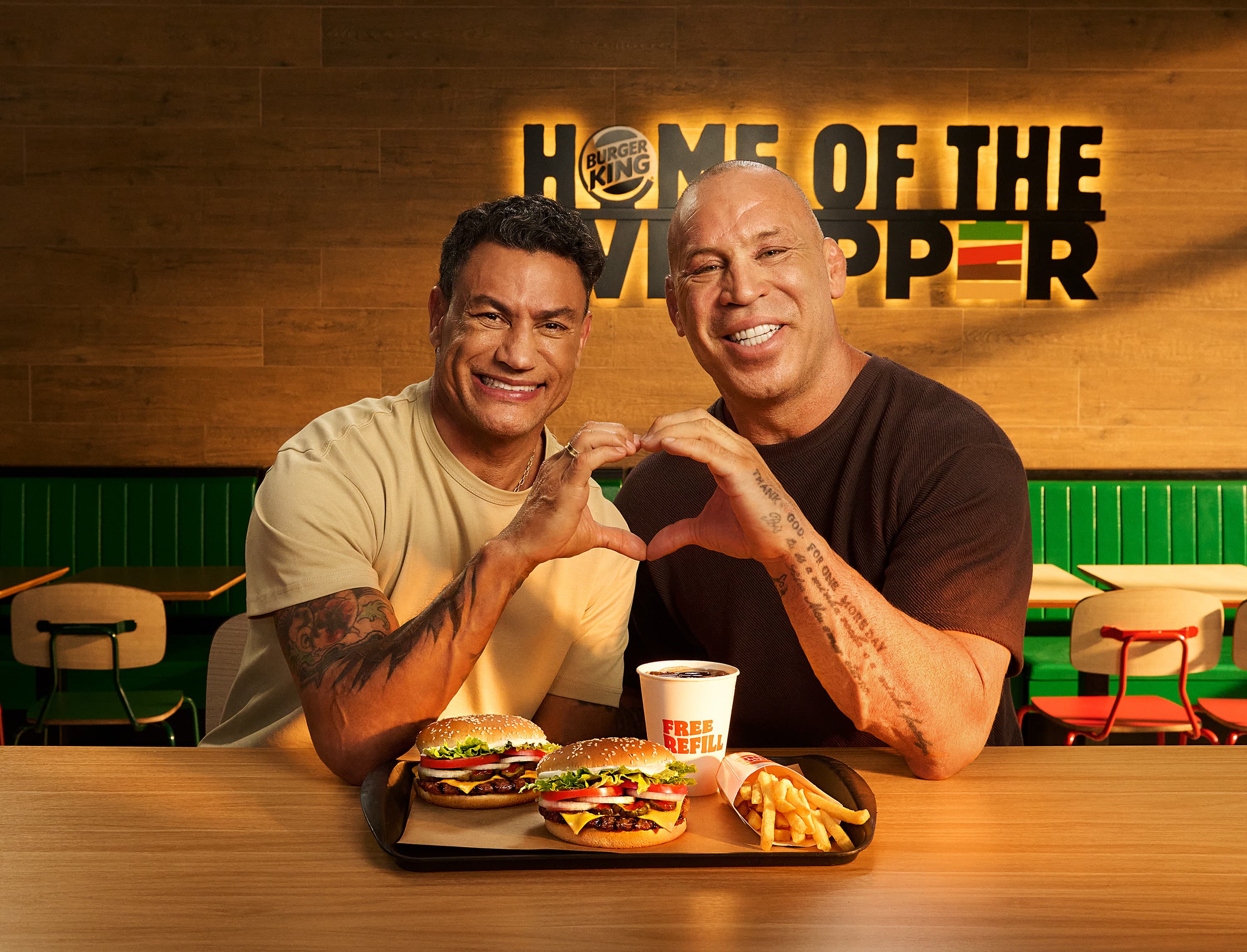 Burger King - Campanha Popó e Wanderlei Silvia